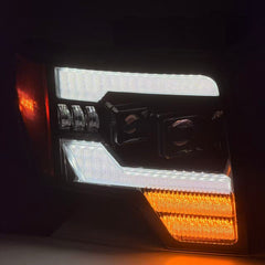 2009-2014 Ford F-150 LED Dual Projector Headlights — DRL and turn signal — H-F150-09