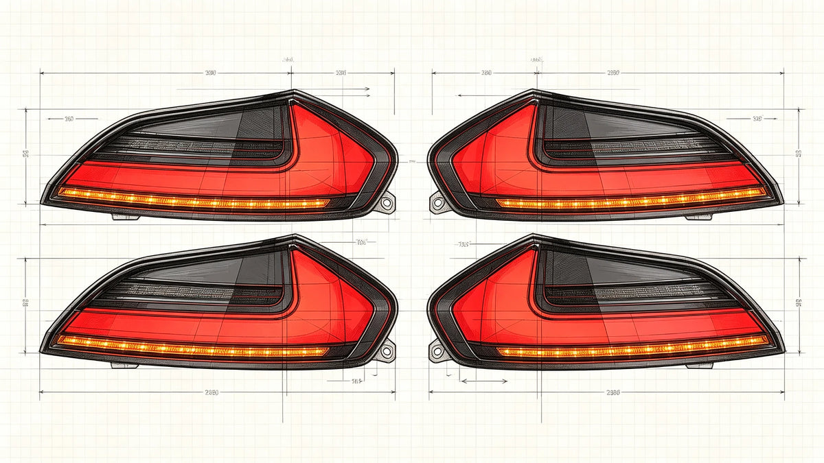 2009-2016 BMW Z4 E89 Sequential LED Tail Lights Assembly