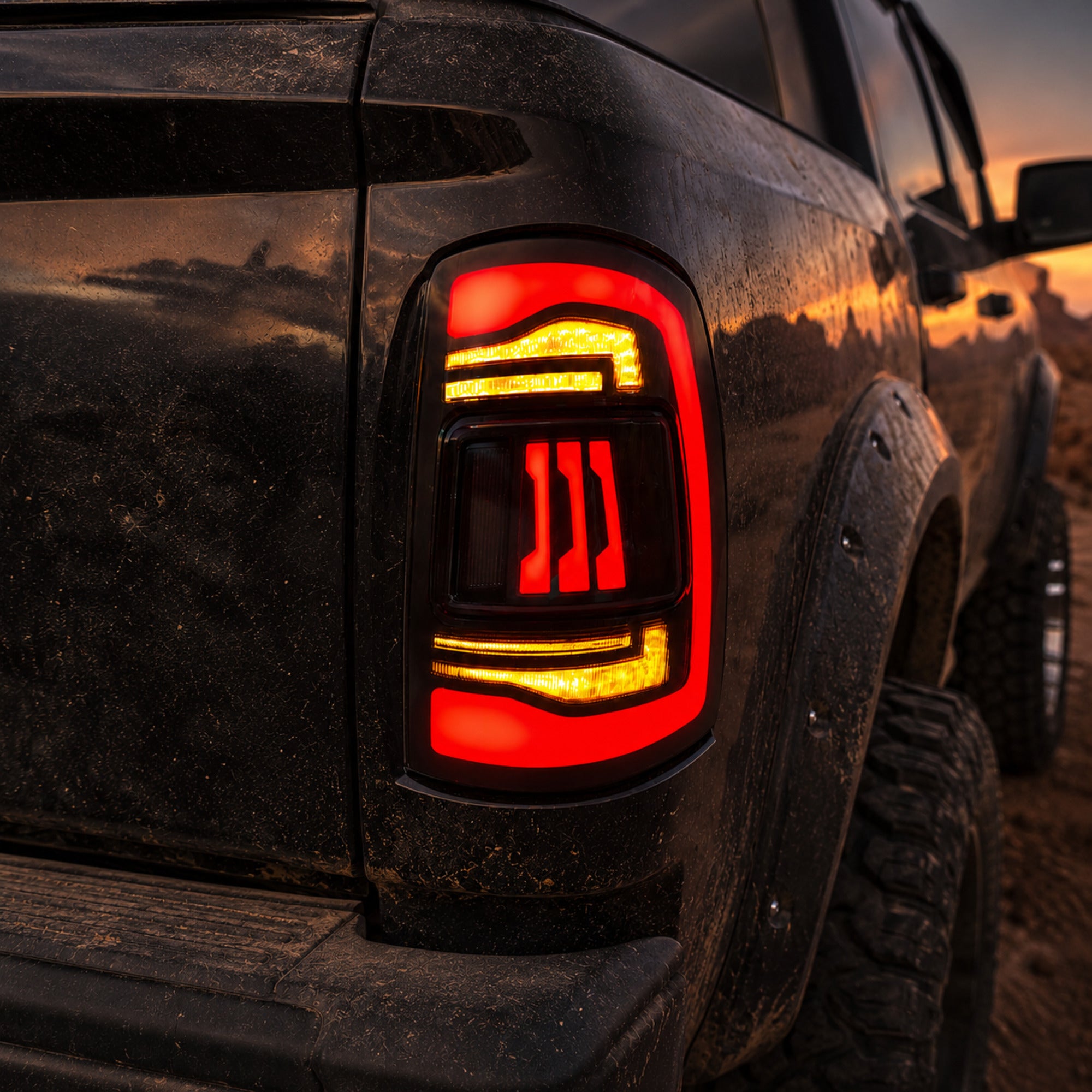 2009-2018 Dodge Ram 1500/2500/3500 Sequential LED Tail Lights Assembly-17