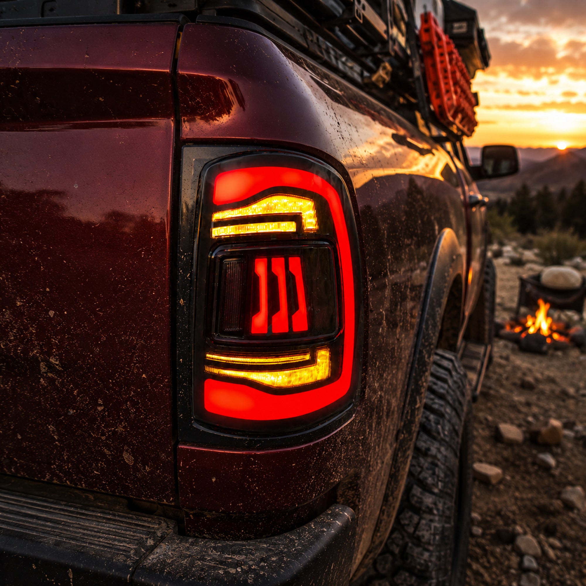 2009-2018 Dodge Ram 1500/2500/3500 Sequential LED Tail Lights Assembly-21