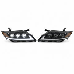2010-2011 Toyota Camry LED Triple Projector Headlights Assembly — main product view — H-CAM10-A