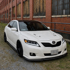 2010-2011 Toyota Camry LED Triple Projector Headlights Assembly — white drl look — H-CAM10-CW