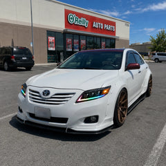 2010-2011 Toyota Camry LED Triple Projector Headlights Assembly — mall front eye-catching — H-CAM10-RGB