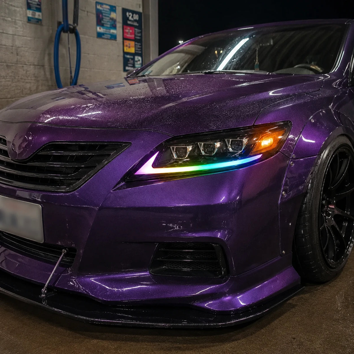 2010-2011 Toyota Camry LED Triple Projector Headlights Assembly — own the night — H-CAM10-RGB