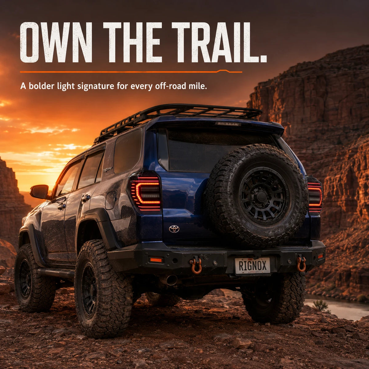 2010-2024 Toyota 4Runner Sequential LED Tail Lights — own the trail — T-4RN10-C-SR
