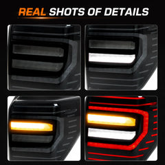 2010-2024 Toyota 4Runner Sequential LED Tail Lights — close-up detail — T-4RN10-C-SW