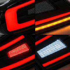 2011-2013 Toyota Corolla Sequential LED Tail Lights Assembly — LED lighting detail close-ups — T-COR11-SR
