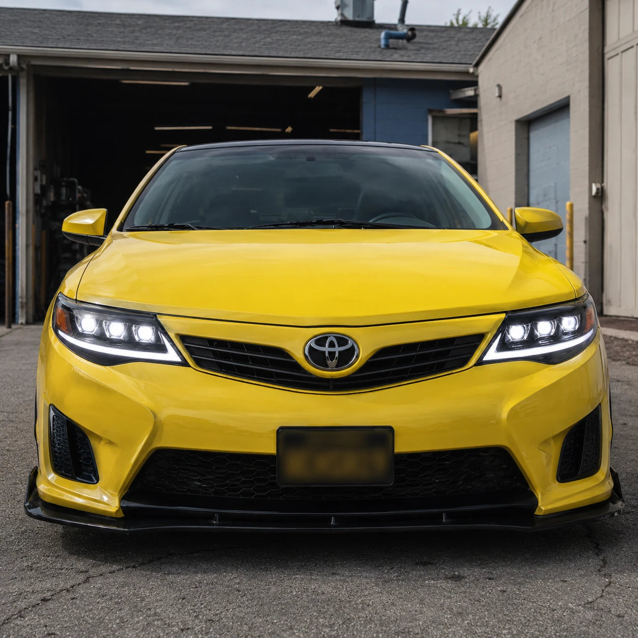 2012-2014 Toyota Camry LED Triple Projector Headlights Assembly — front end refresh — H-CAM12-A