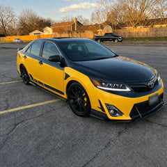 2012-2014 Toyota Camry LED Triple Projector Headlights Assembly — race style upgrade — H-CAM12-A
