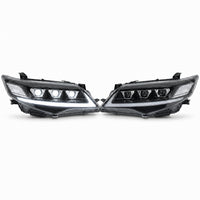 2012-2014 Toyota Camry LED Triple Projector Headlights Assembly — main product view — H-CAM12-CW