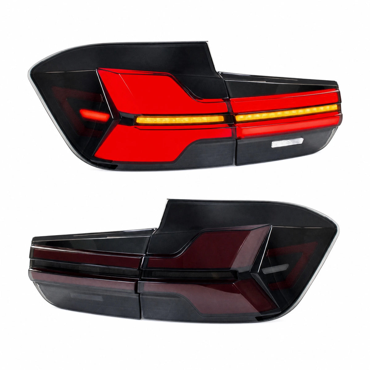 2012-2018 BMW 3 Series F30 / M3 F80 Sequential LED Tail Lights Assembly — main product view — T-3F30-Y-SR
