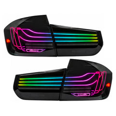 2012-2018 BMW 3 Series F30 Sequential Laser LED Tail Lights — main product view — T-3F30-SRGB