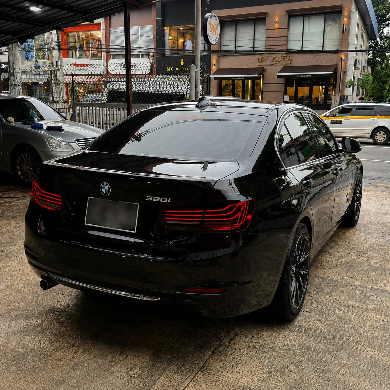 2012-2018 BMW 3 Series F30 Sequential Laser LED Tail Lights — parking rear end— T-3F30-SW