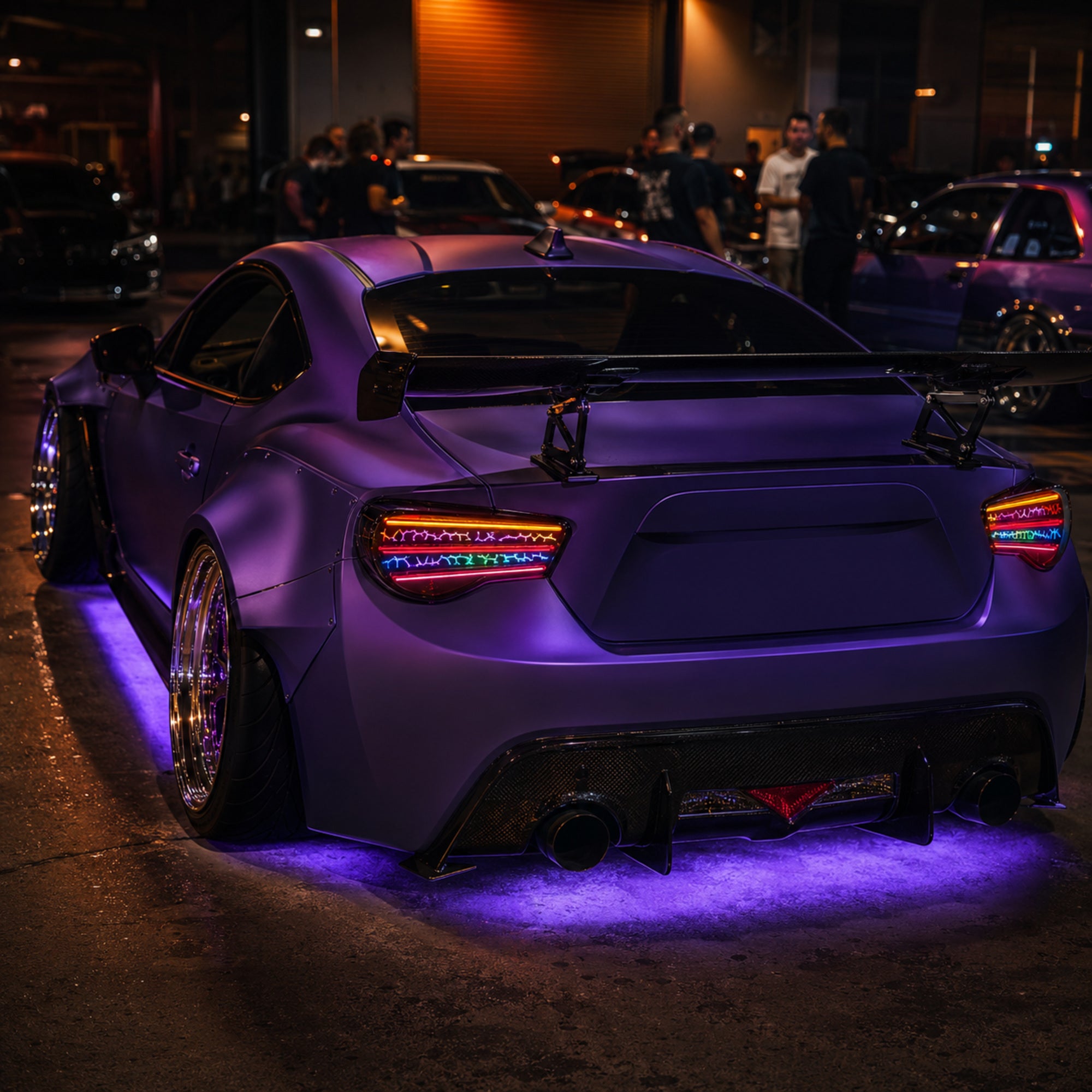 2012-2020 Toyota GT86 / Subaru BRZ / Scion FR-S Sequential LED Tail Lights — RGB car meet - T-GT86-SRGB
