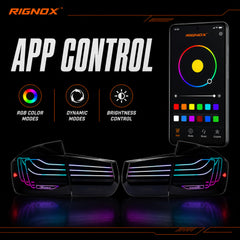 2013-2019 BMW 3 Series F30/F35 Sequential Laser LED Tail Lights — rgblaser line app control - T-3F30-SRGB