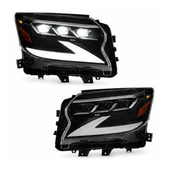 2014-2019 Lexus GX460 LED Triple Projector Headlights Assembly — main product view — H-GX460-14
