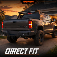 2014-2021 Toyota Tundra Sequential LED Tail Lights — smoke white driveway upgrade — T-TUN14