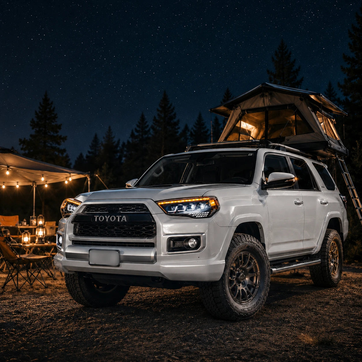 2014-2024 Toyota 4Runner LED Projector Headlights Assembly — camp adventure — H-4RN14-4P