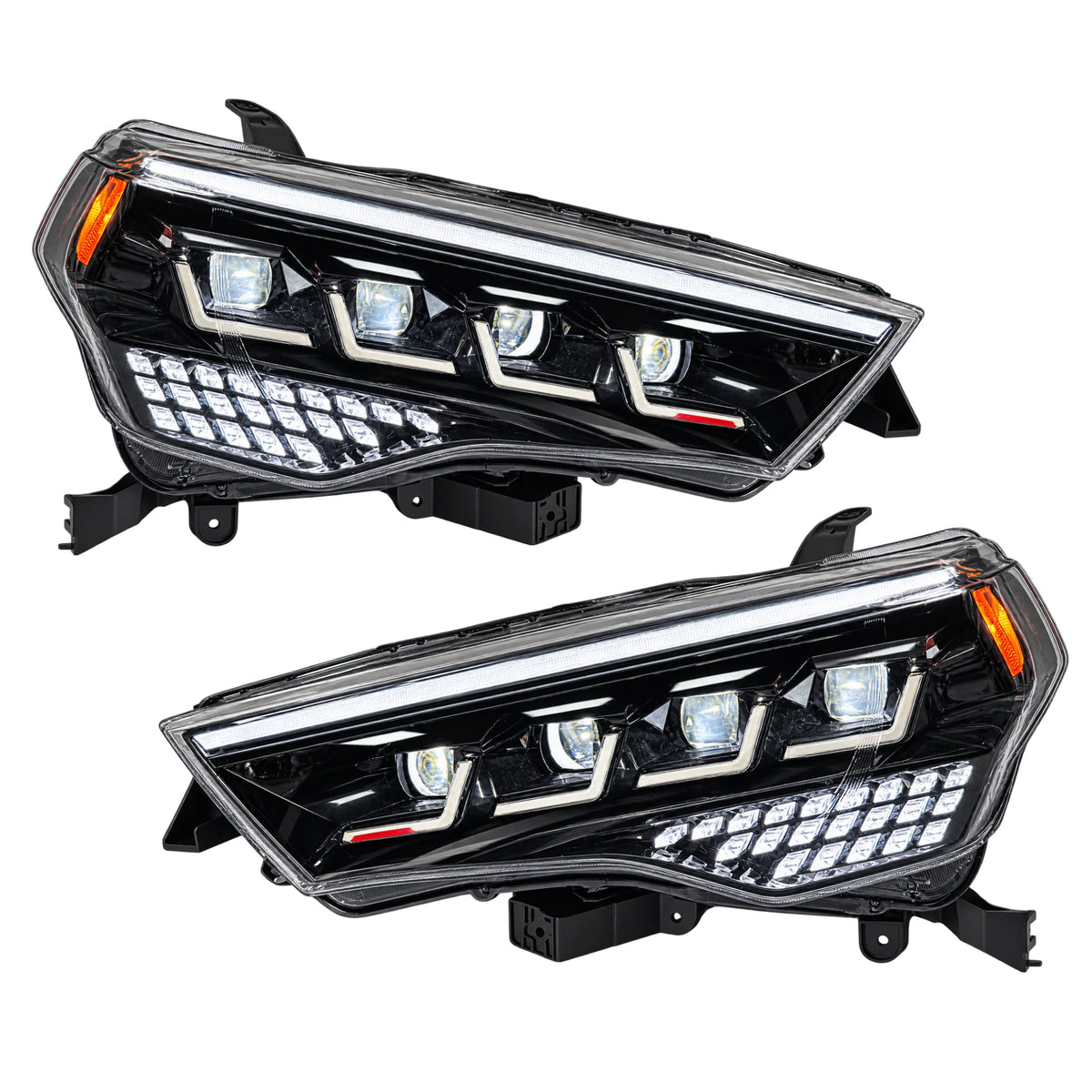 2014-2024 Toyota 4Runner LED Projector Headlights Assembly — main product view — H-4RN14-4P
