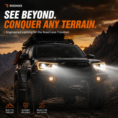 2014-2024 Toyota 4Runner LED Dual Projector Headlights — conquer terrain — H-4RN14