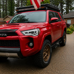 2014-2024 Toyota 4Runner LED Dual Projector Headlights — driveway — H-4RN14