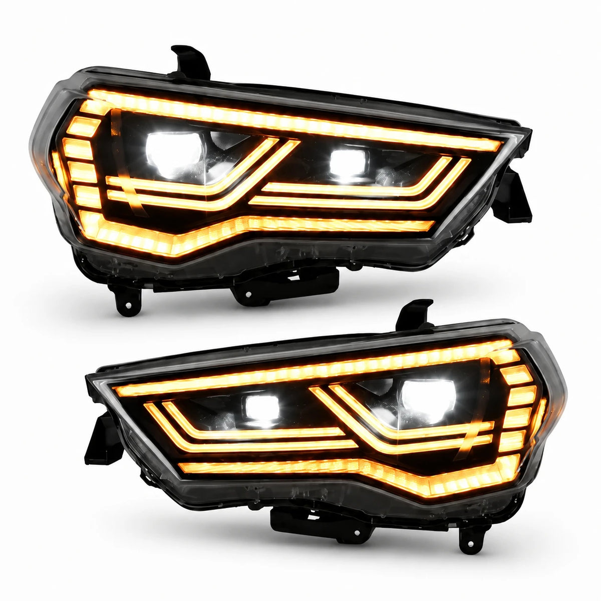 2014-2024 Toyota 4Runner LED Dual Projector Headlights — main product view — H-4RN14