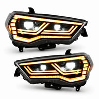 2014-2024 Toyota 4Runner LED Dual Projector Headlights — main product view — H-4RN14