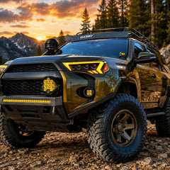 2014-2024 Toyota 4Runner LED Dual Projector Headlights — close-up show — H-4RN14-3P