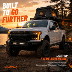 2015-2017 Ford F-150 LED Dual Projector Headlights — camp adventure — H-F150-15