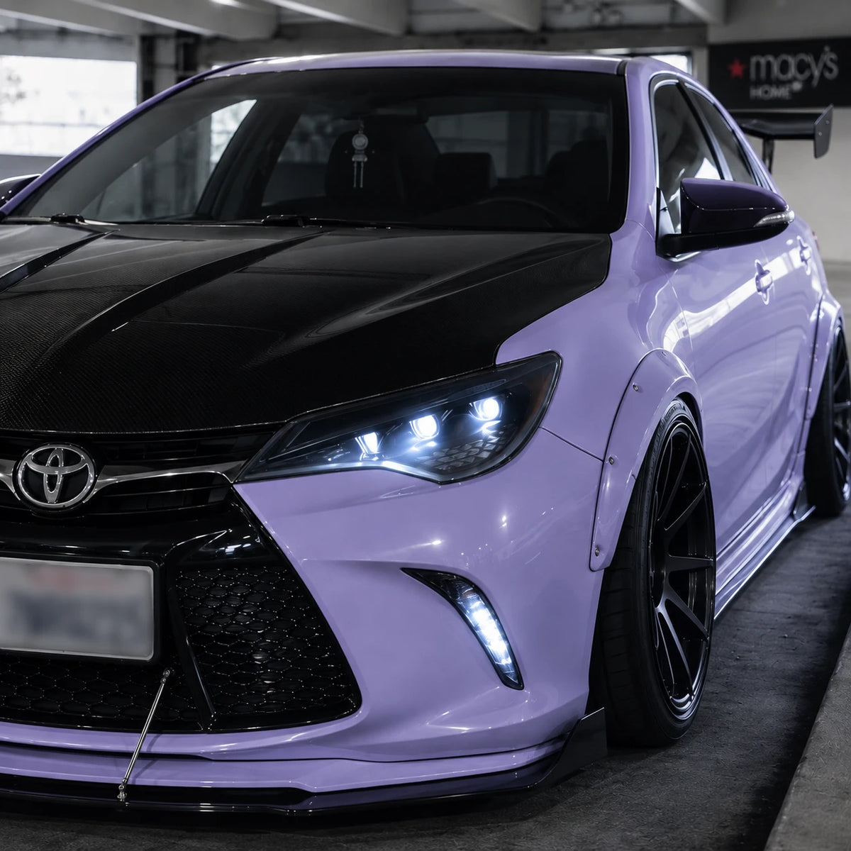 2015-2017 Toyota Camry LED Triple Projector Headlights Assembly — attractive front look — H-CAM15-A