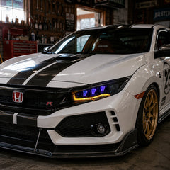 2016-2021 Honda Civic 10th Gen LED Projector Headlights — garage view — H-CIV10-RP