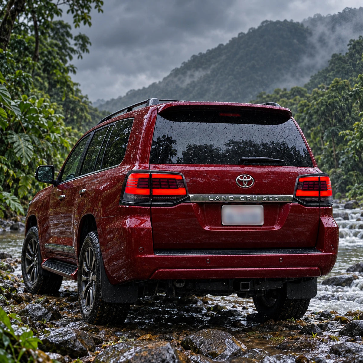 2016-2021 Toyota Land Cruiser 200 Sequential LED Tail Lights Assembly — conquer the wild — T-LC200-16-SR