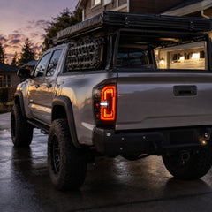 2016-2023 Toyota Tacoma 3rd Gen LED Tail Lights | Smoke Red, Sequential Turn Signal-3