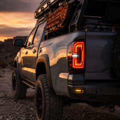 2016-2023 Toyota Tacoma 3rd Gen LED Tail Lights | Smoke Red, Sequential Turn Signal-8