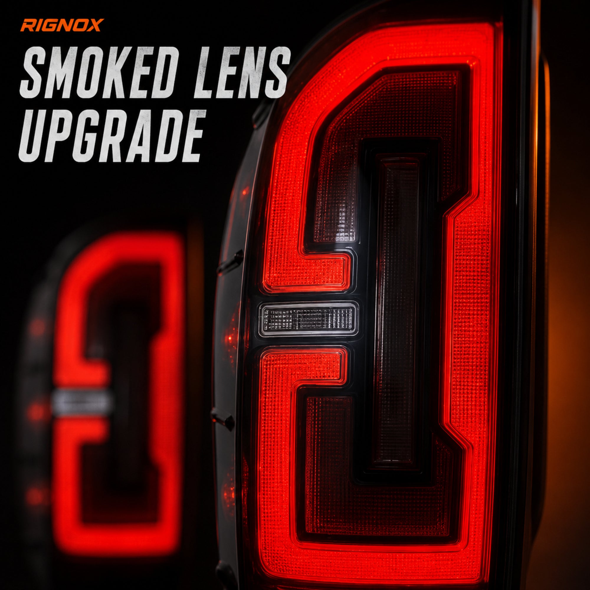 2016-2023 Toyota Tacoma 3rd Gen LED Tail Lights | Smoke Red, Sequential Turn Signal-16
