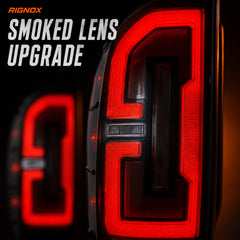 2016-2023 Toyota Tacoma 3rd Gen LED Tail Lights | Smoke Red, Sequential Turn Signal-16