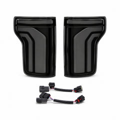 2015-2020 Ford F-150 LED Tail Lights - Smoked White, Sequential Turn Signal-16