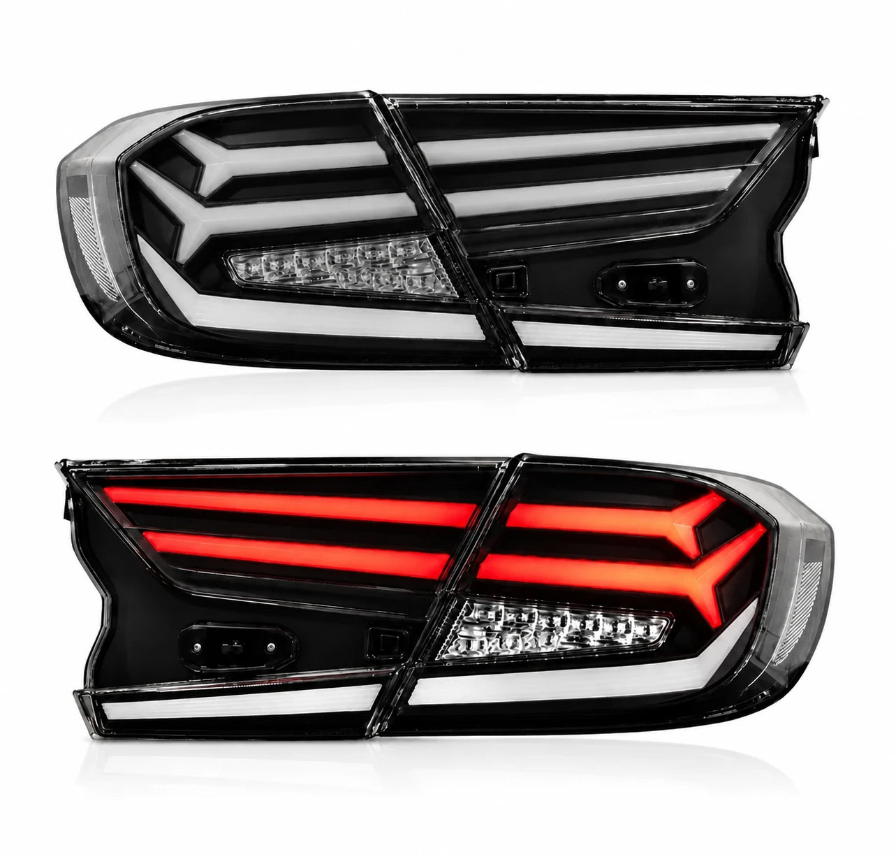 2018-2022 Honda Accord 10th Gen Sequential LED Tail Lights — main product view — T-ACC10-FSH-CW