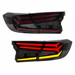 2018-2022 Honda Accord 10th Gen Sequential LED Tail Lights — main product view — T-ACC10-FSH-SR