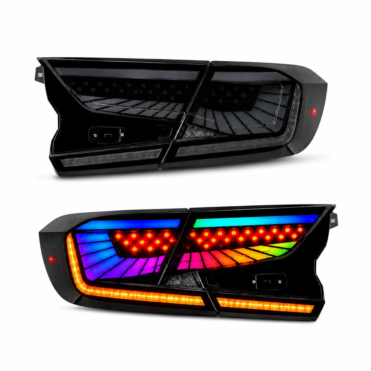 2018-2022 Honda Accord 10th Gen Sequential LED Tail Lights — main product view — T-ACC10-SS-RGB