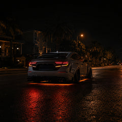2018-2022 Honda Accord 10th Gen Sequential LED Tail Lights — smoked red night long shot - T-ACC10-FSH-SR
