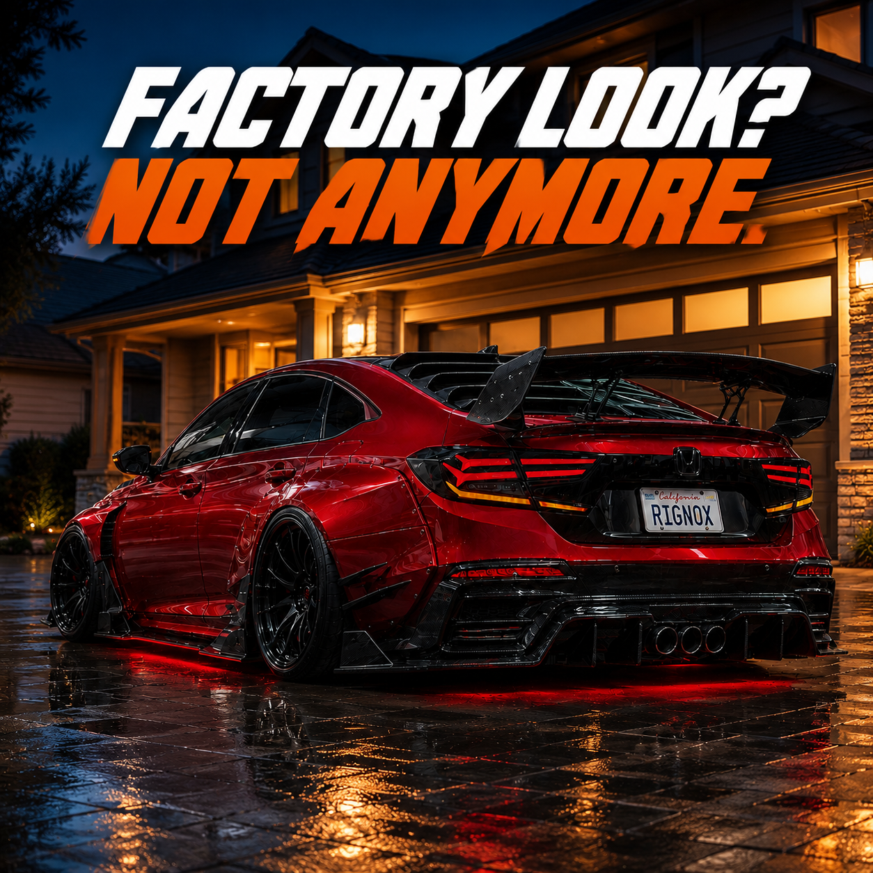 2018-2022 Honda Accord 10th Gen Sequential LED Tail Lights Assembly-44