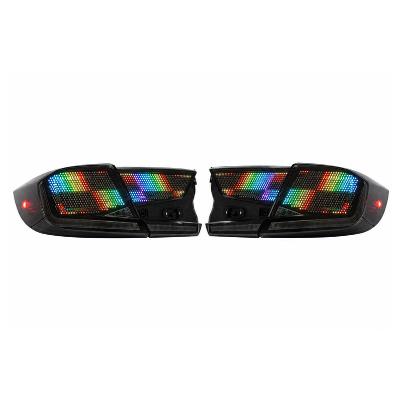 2018-2022 Honda Accord 10th Gen Sequential LED Tail Lights — digital RGB white background01 - T-ACC10-SDG