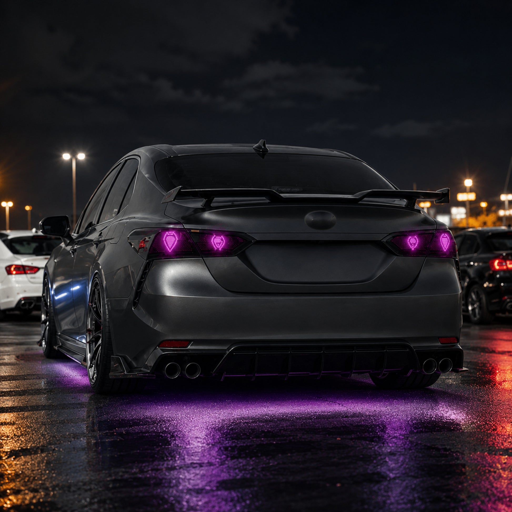 2018-2024 Toyota Camry 8th Gen Sequential LED Tail Lights — digital RGB car meet05 - T-CAM18-HL-SDG