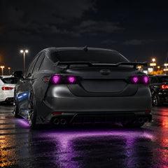 2018-2024 Toyota Camry 8th Gen Sequential LED Tail Lights — digital RGB car meet05 - T-CAM18-HL-SDG
