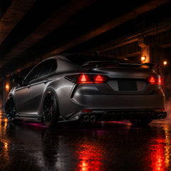 2018-2024 Toyota Camry 8th Gen Sequential LED Tail Lights — digital RGB red brake08 - T-CAM18-HL-SDG