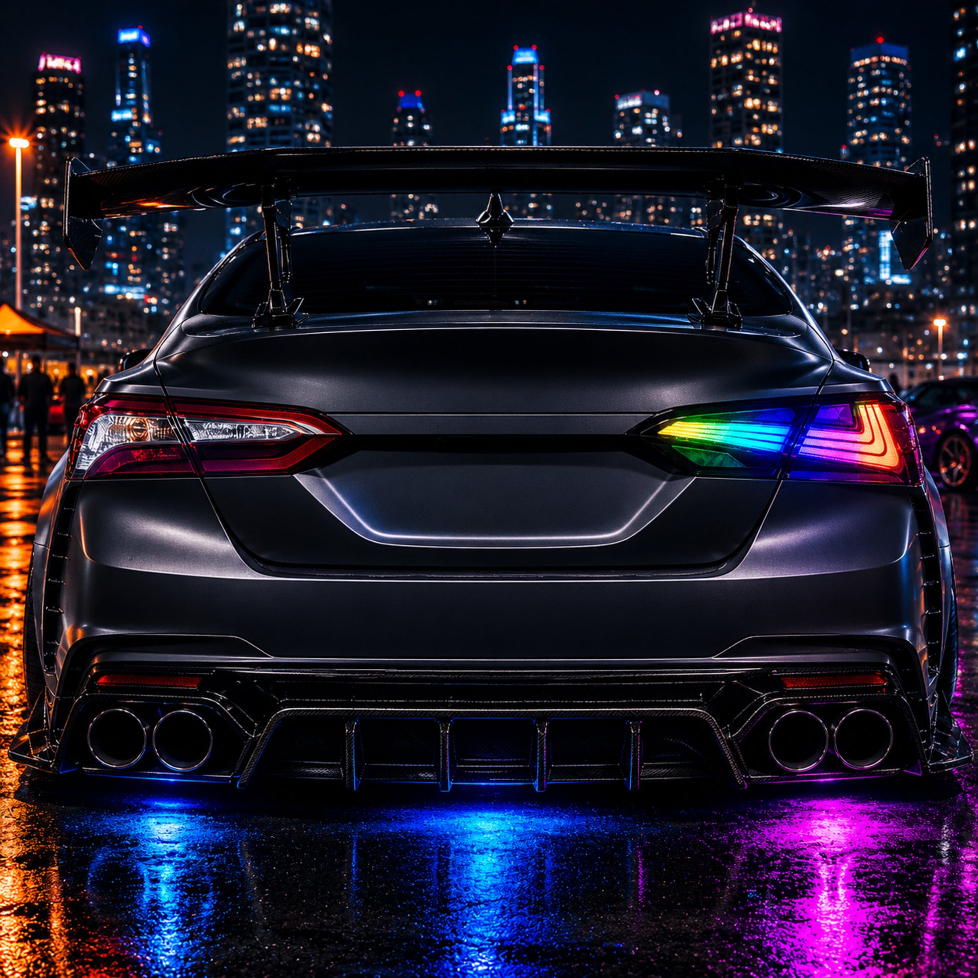 2018-2024 Toyota Camry 8th Gen Sequential LED Tail Lights — RGB rgbcolors - T-CAM18-HL-SRGB