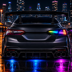 2018-2024 Toyota Camry 8th Gen Sequential LED Tail Lights — RGB rgbcolors - T-CAM18-HL-SRGB