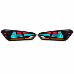 2018-2024 Toyota Camry 8th Gen Sequential LED Tail Lights — RGB white background - T-CAM18-HL-SRGB