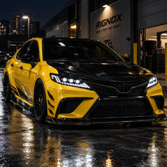 2018-2024 Toyota Camry LED Triple Projector Headlights — own the night — H-CAM18-CW